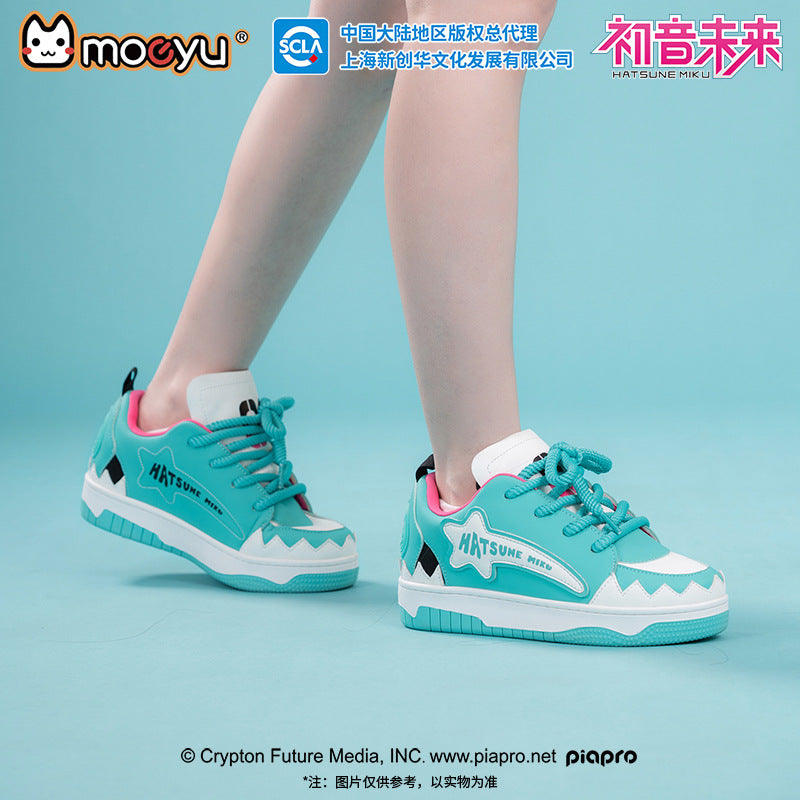 Moeyu: Hatsune Miku: Casual Sneakers (Unisex)-Moeyu-Makochan.store