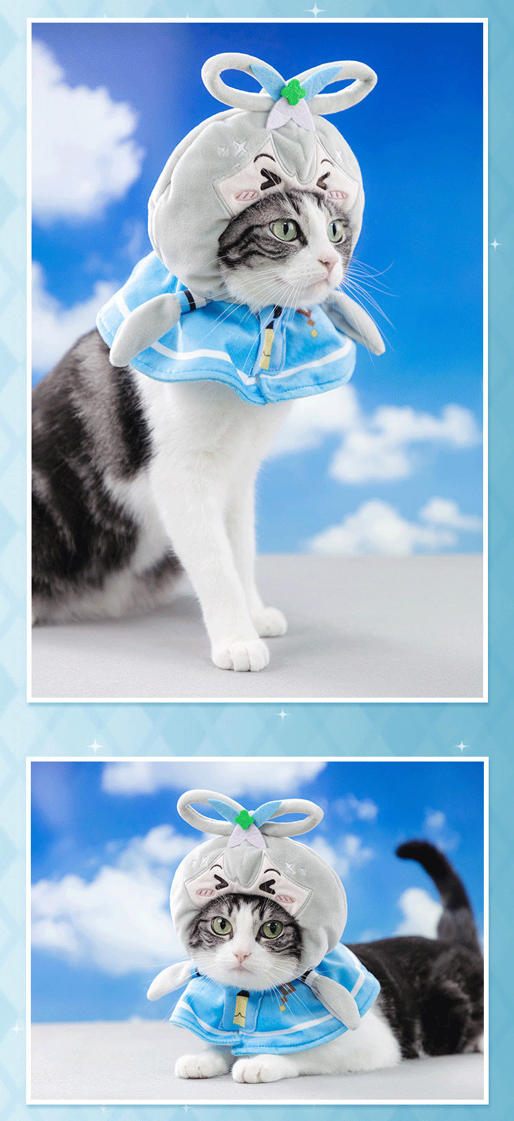 Moeyu Luo Tianyi Squinting Eyes Series Mini Shawl - Moeyu - Makochan - Belgium - Europe