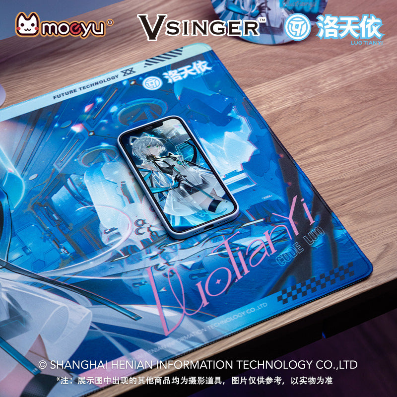 Moeyu Vsinger Luo Tianyi Laboratory CODE: LUO Series Desk Mat (70×40×0.3cm) - Moeyu - Makochan - Belgium - Europe