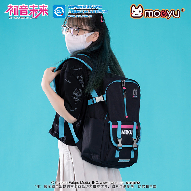 Moeyu Hatsune Miku Outdoor Style Oxford Backpack
