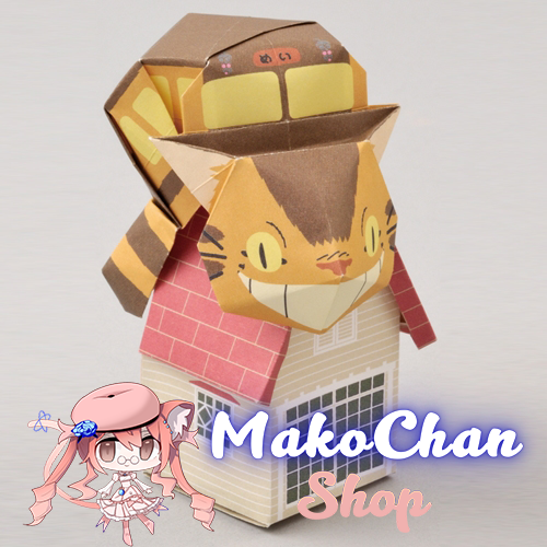 Studio Ghibli My Neighbor Totoro Origami - Ensky - Makochan - Belgium - Europe