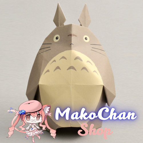 Studio Ghibli My Neighbor Totoro Origami - Ensky - Makochan - Belgium - Europe