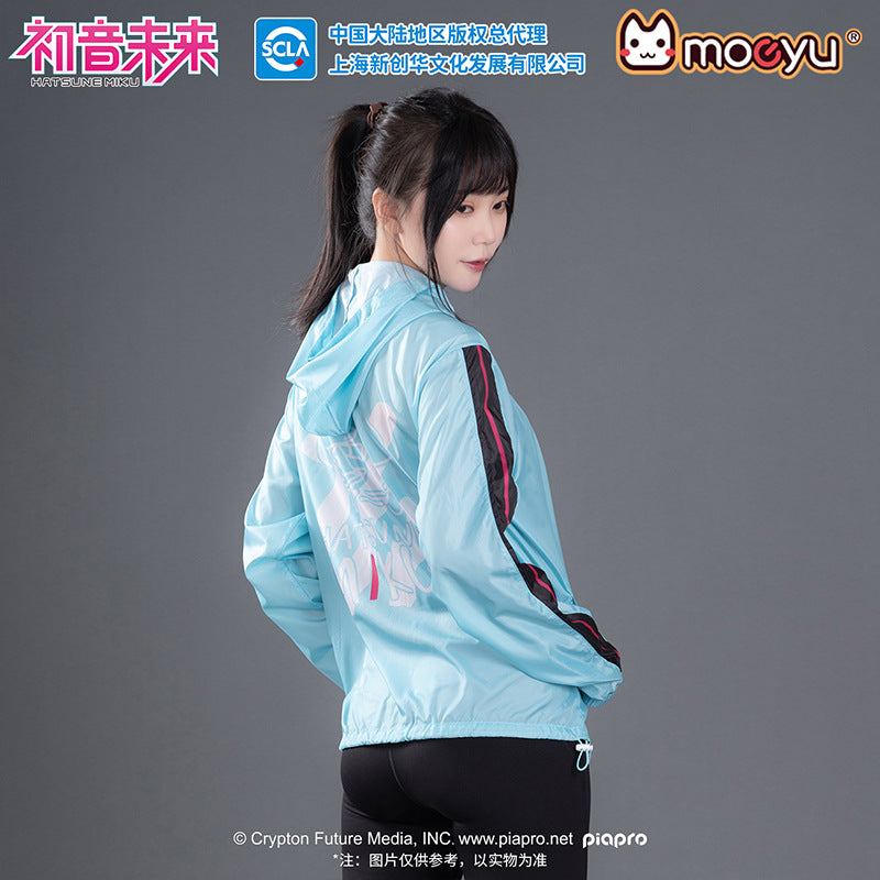 Moeyu Hatsune Miku Running Series Clothing