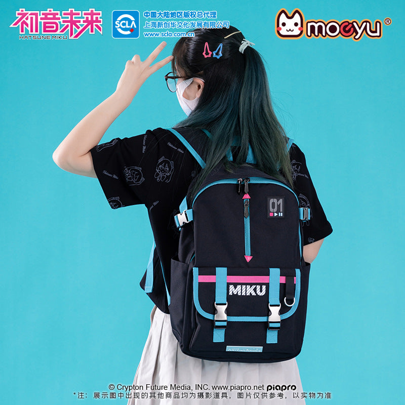 Moeyu Hatsune Miku Outdoor Style Oxford Backpack
