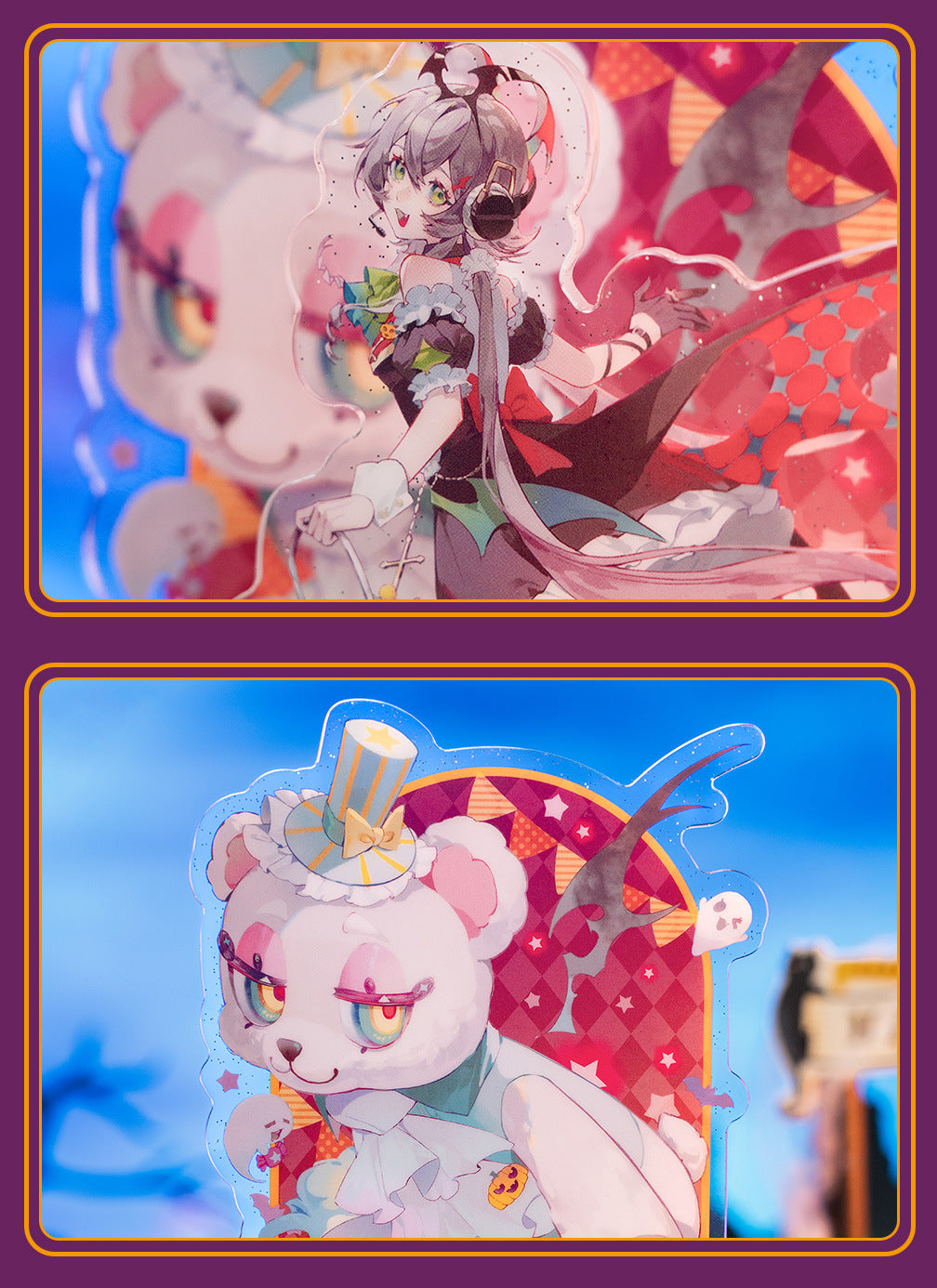 Moeyu: Vsinger:  Luo Tianyi -Funny Night-Signboard Standee