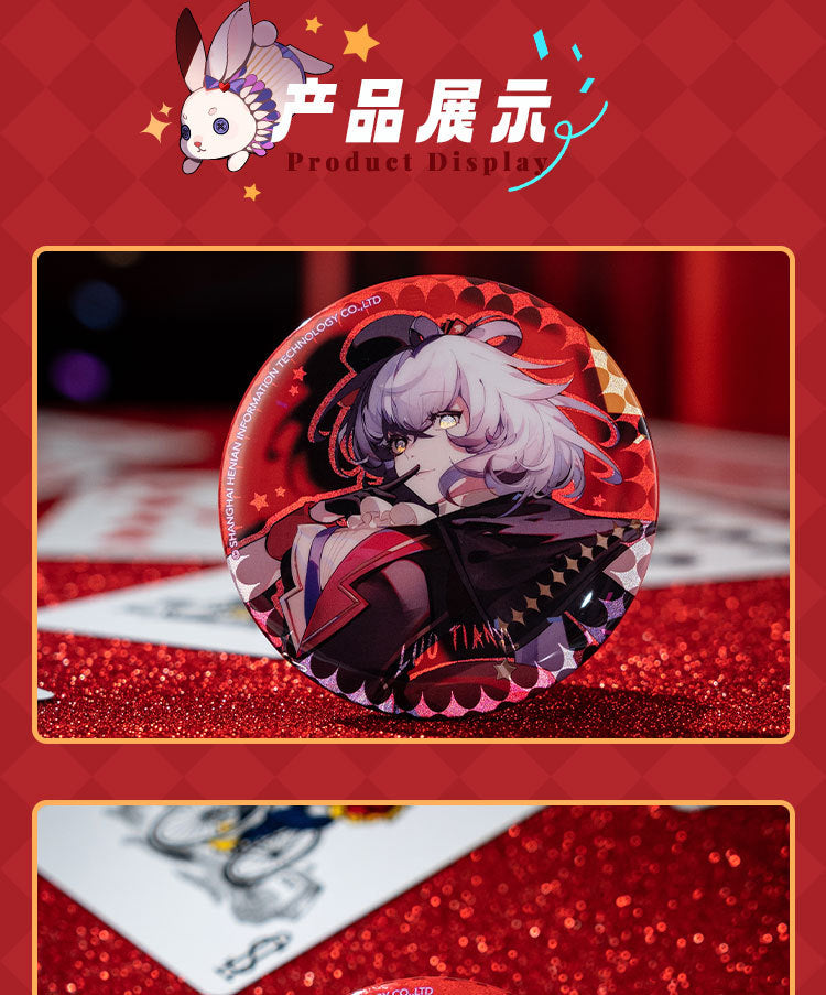 Moeyu Vsinger Luo Tianyi “As You See” Series Tinplate Badge