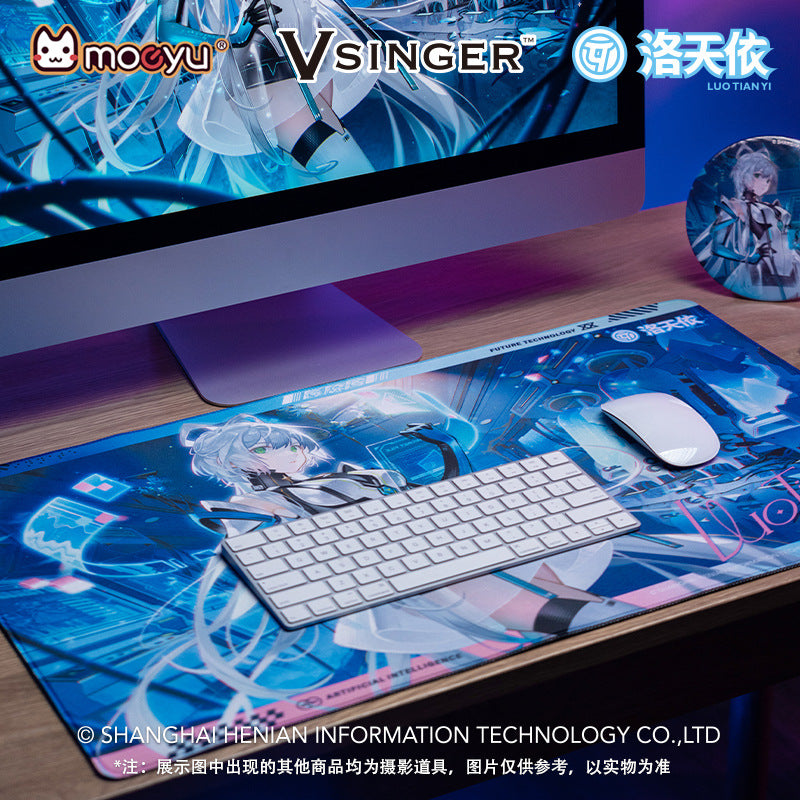 Moeyu Vsinger Luo Tianyi Laboratory CODE: LUO Series Desk Mat (70×40×0.3cm) - Moeyu - Makochan - Belgium - Europe