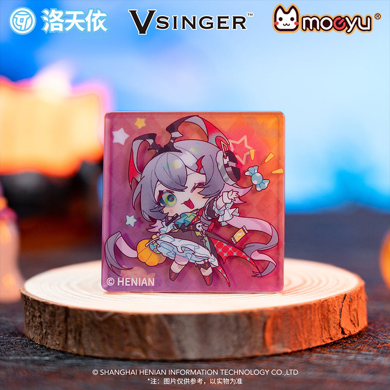 Moeyu: Vsinger:  Luo Tianyi Funny Night Series Fridge Magnet
