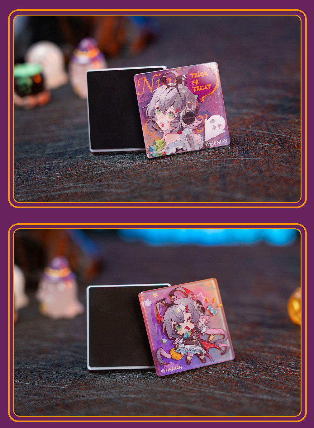 Moeyu: Vsinger:  Luo Tianyi Funny Night Series Fridge Magnet
