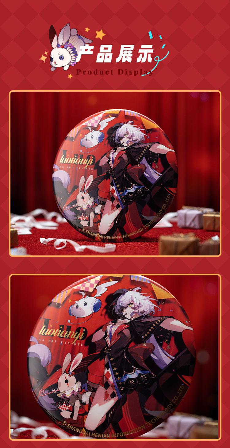 Moeyu Vsinger Luo Tianyi “As You See” Series Big Badge
