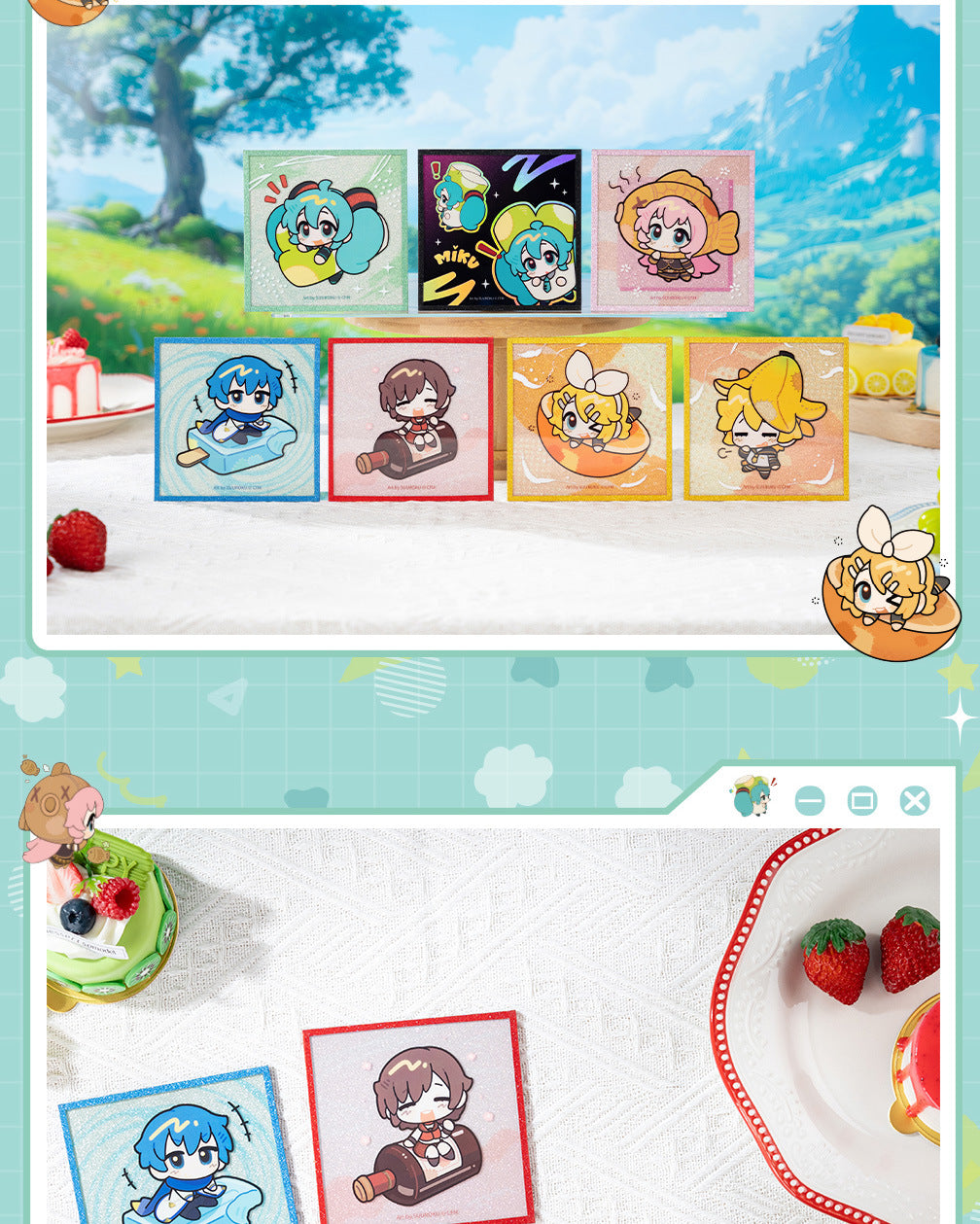 Moeyu: Hatsune Miku AMU series acrylic color paper (blindbox)