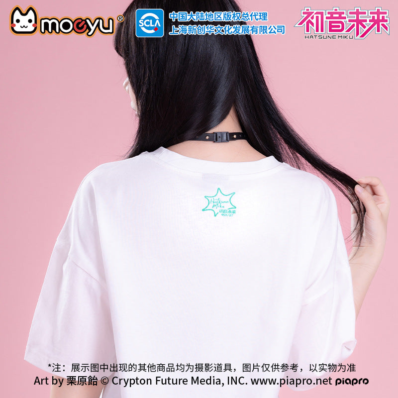 Moeyu: Hatunse Miku: Radio Invasion Short-Sleeved T-Shirt