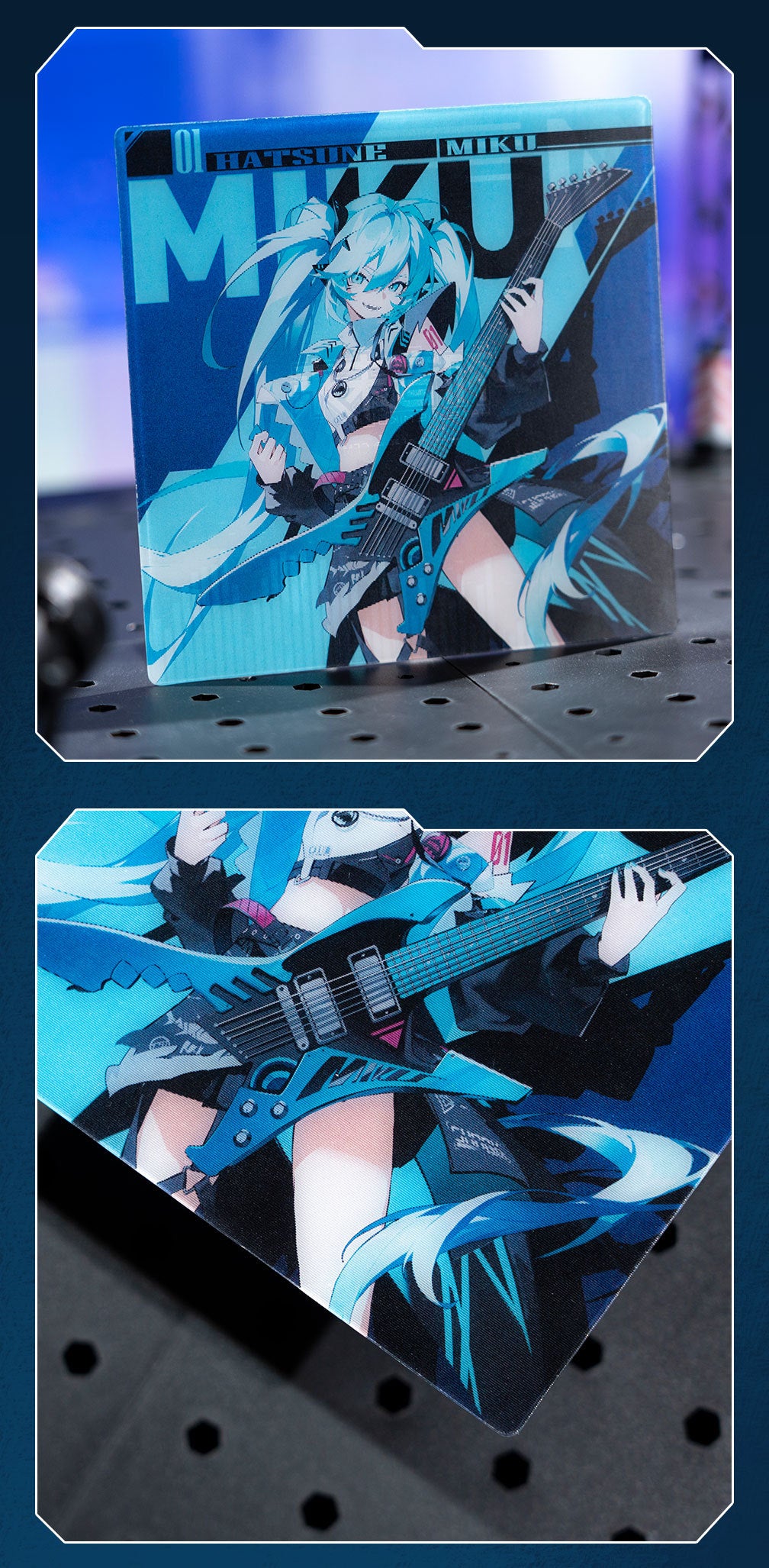 Moeyu: Hatsune Miku: RAVE raster card