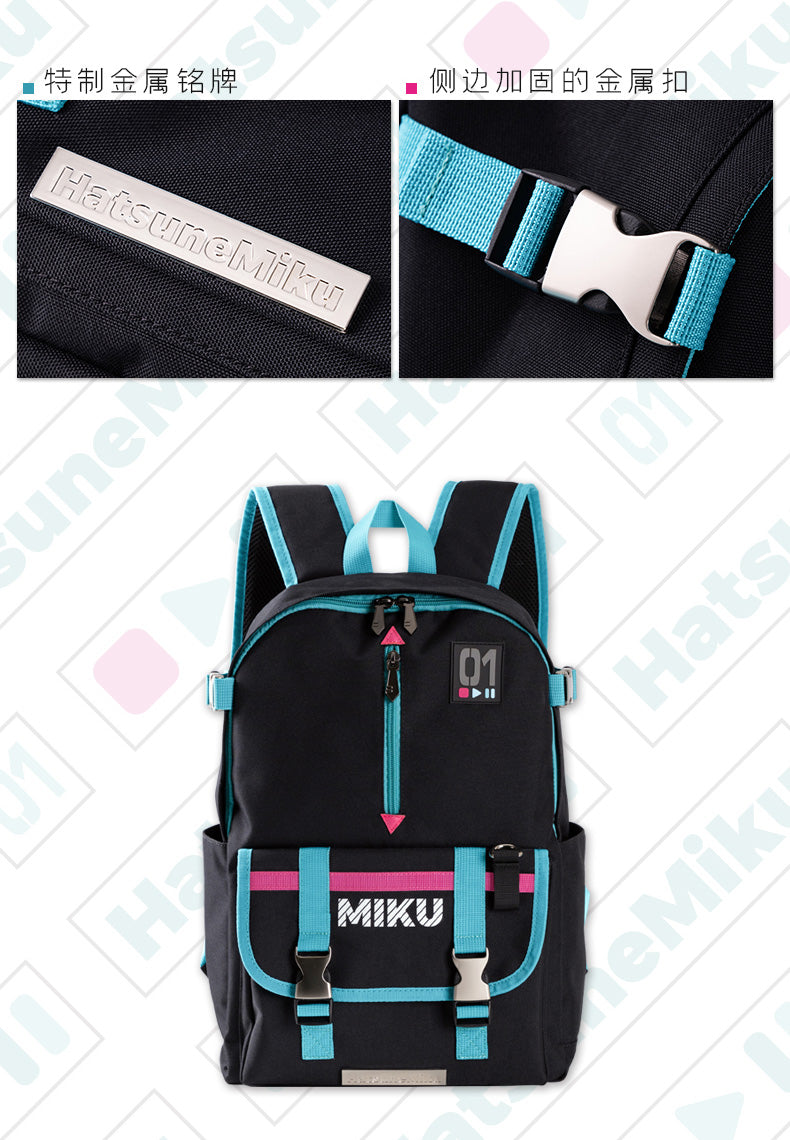 Moeyu Hatsune Miku Outdoor Style Oxford Backpack