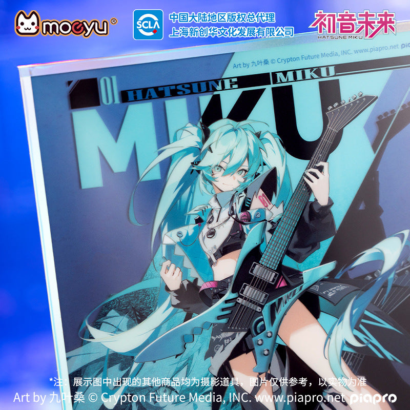 Moeyu: Hatsune Miku 831 Birthday Festival RAVE Series Acrylic Color Paper