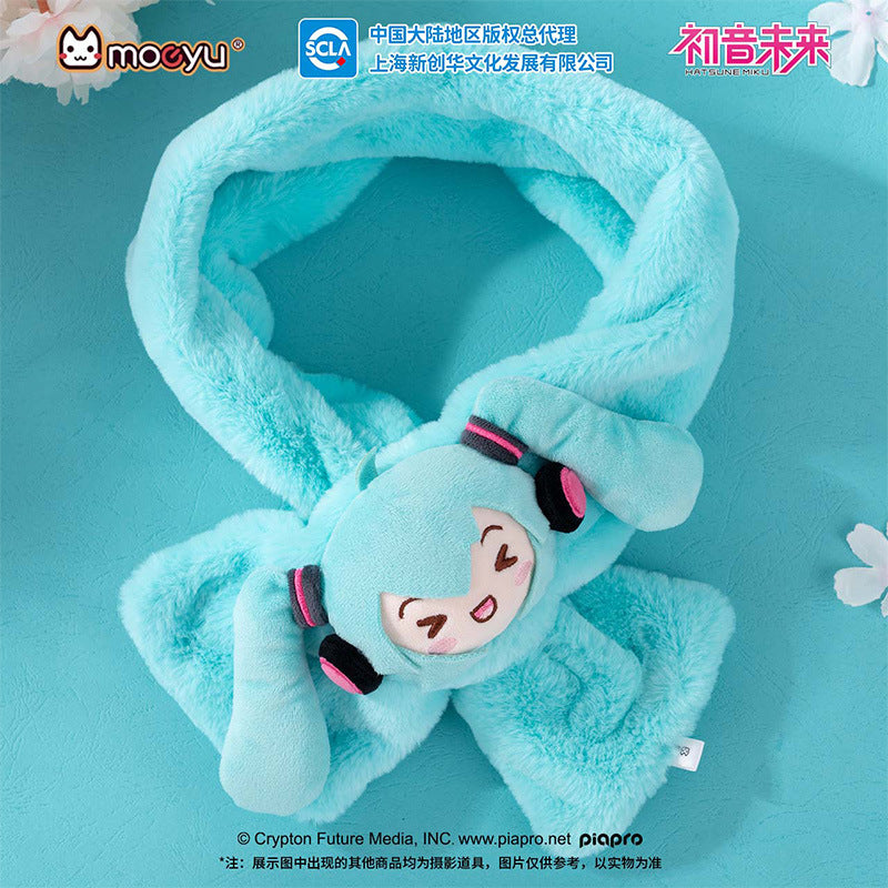 Moeyu Hatsune Miku Squinty Eyes Series Scarf – Makochan.store