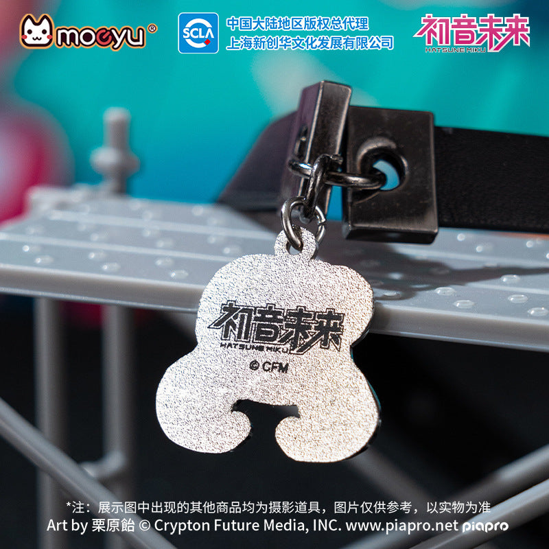 Moeyu:  Hatsune Miku Radio Invasion Series Necklace (Leather Strap) - Moeyu - Makochan - Belgium - Europe