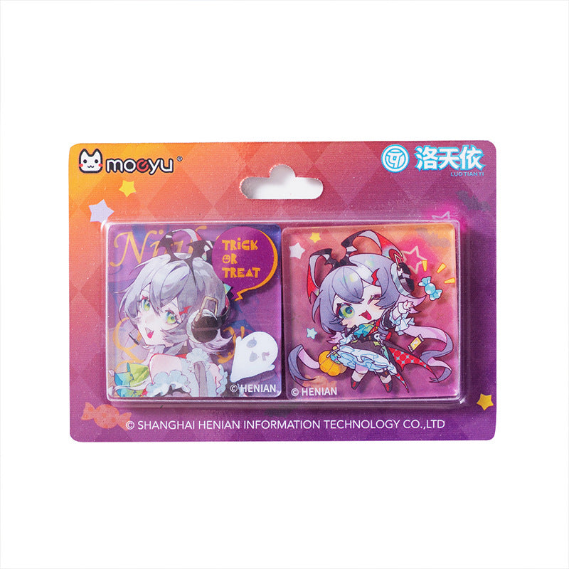 Moeyu: Vsinger:  Luo Tianyi Funny Night Series Fridge Magnet