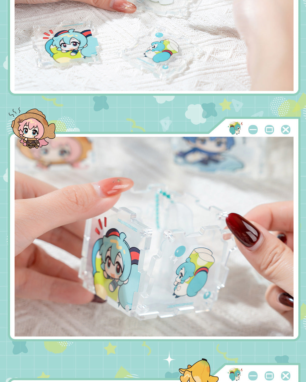 Moeyu: Hatsune Miku AMU series puzzle pendant Blindbox - Moeyu - Makochan - Belgium - Europe