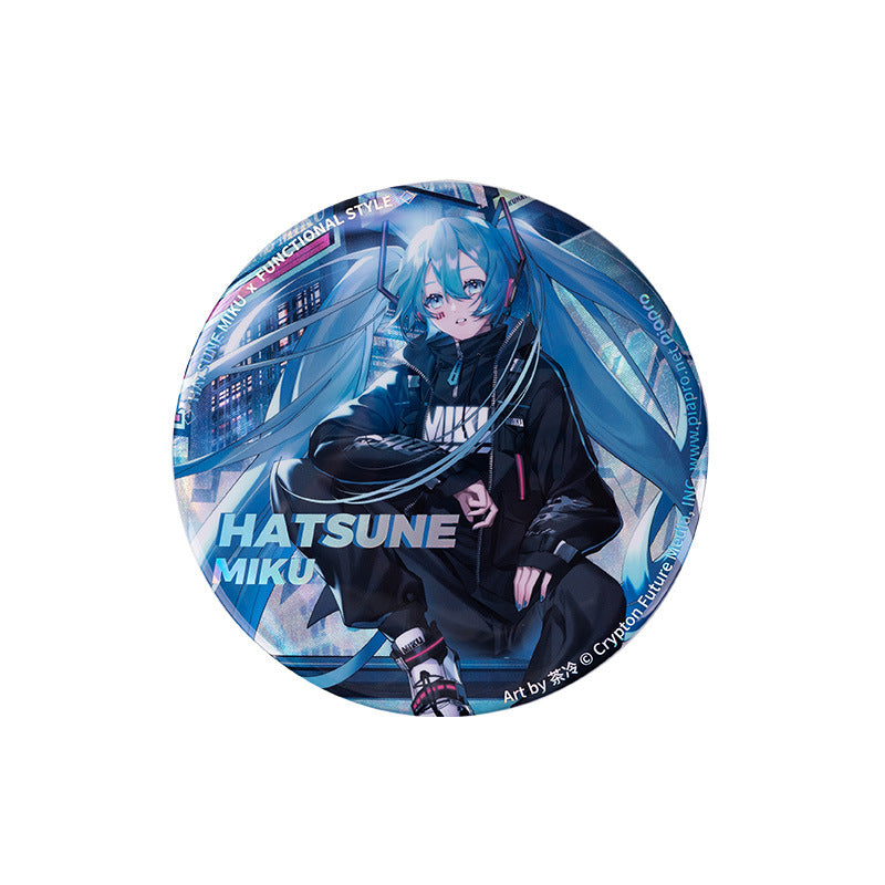moeyu: Hatsune Miku Tech Series Large Badge