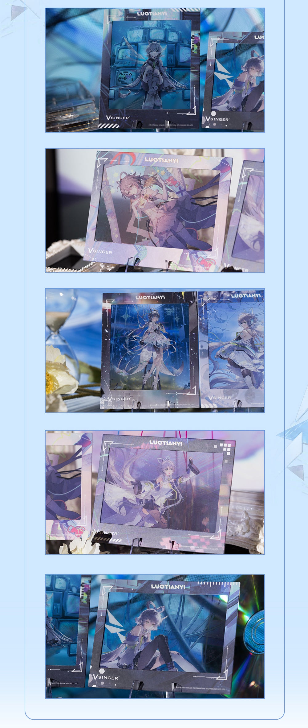 Moeyu: Vsinger Luo Tianyi 12th Anniversary Series Polaroid Card - Moeyu - Makochan - Belgium - Europe