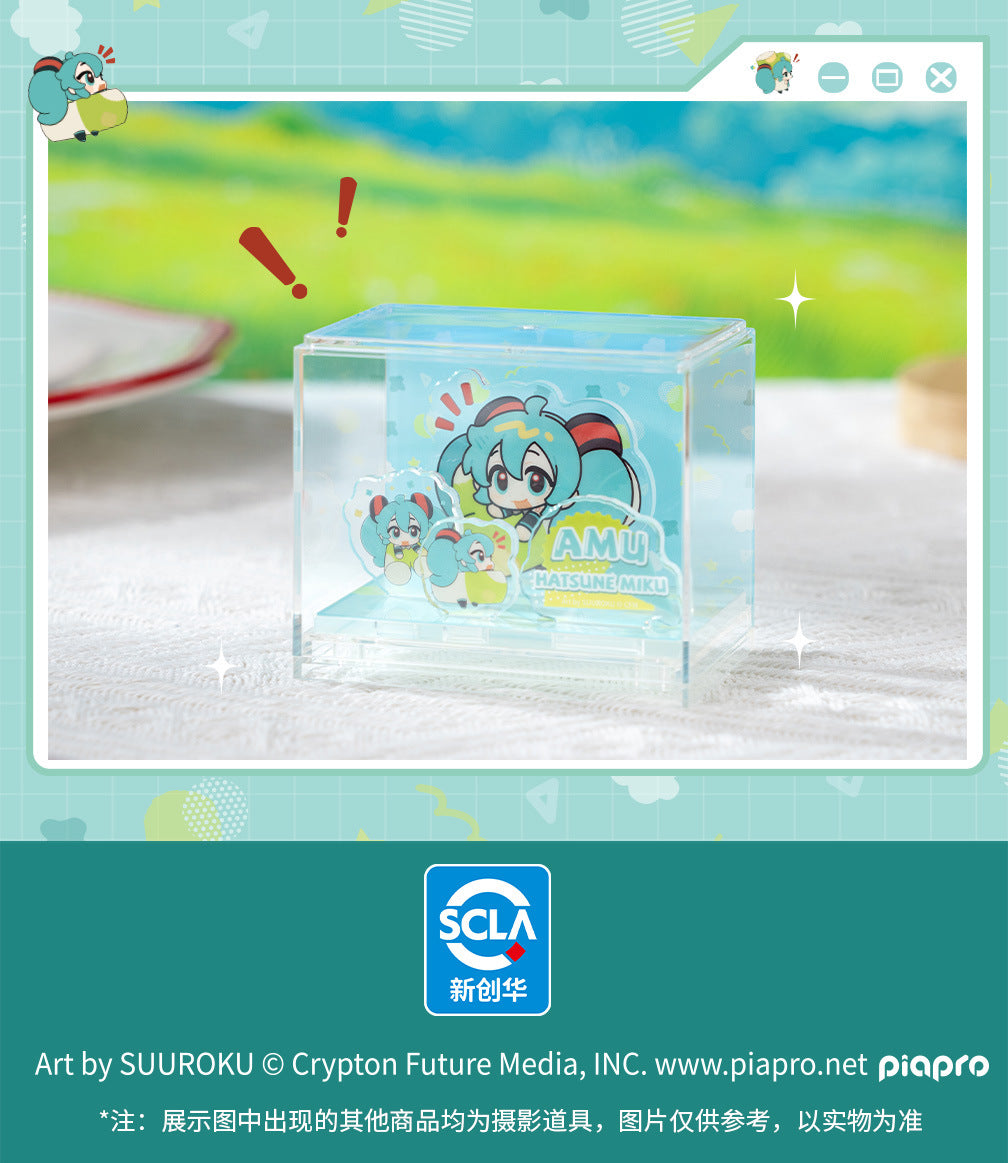 Moeyu: Hatsune Miku AMU series acrylic scene decoration (blindbox) - Moeyu - Makochan - Belgium - Europe