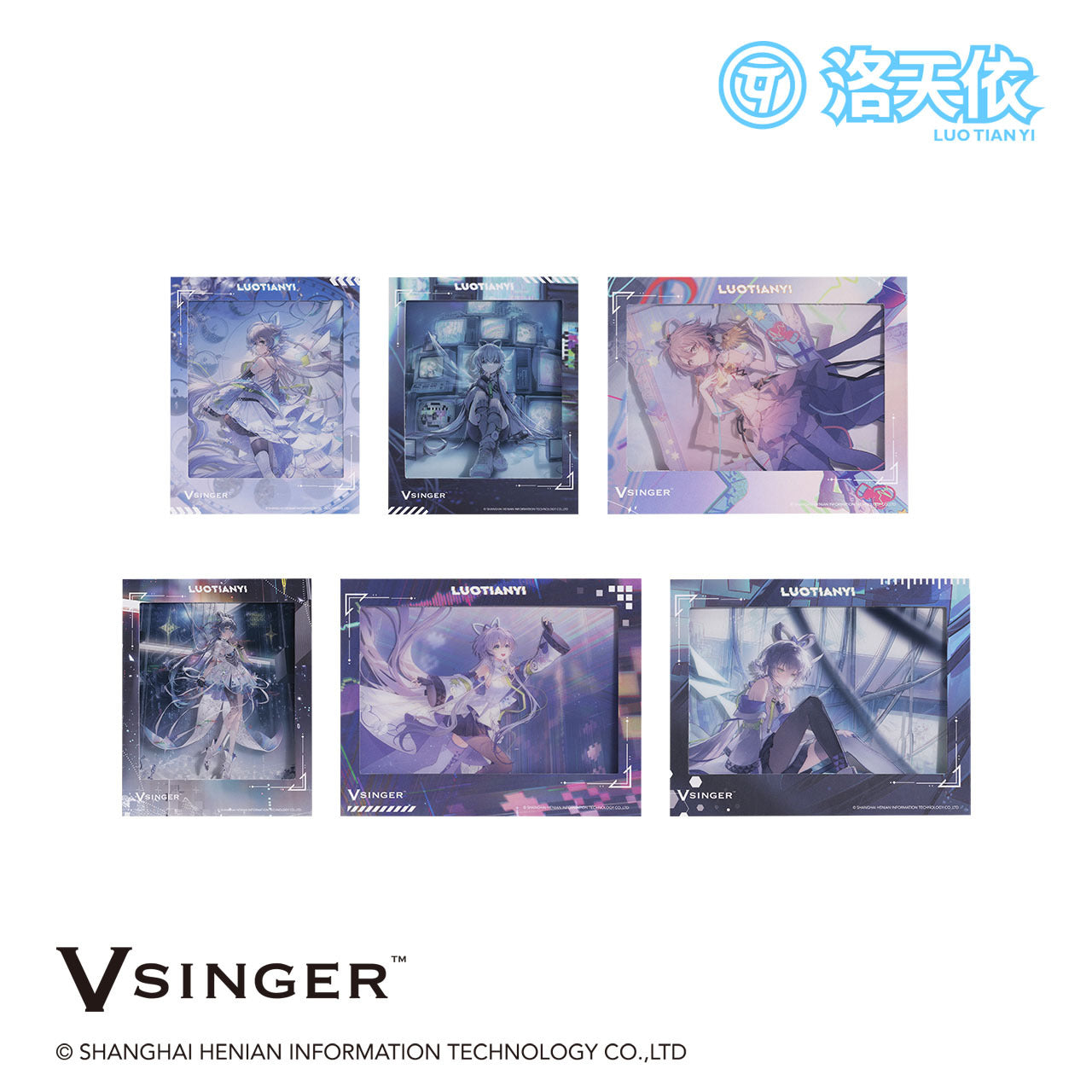 Moeyu: Vsinger Luo Tianyi 12th Anniversary Series Polaroid Card - Moeyu - Makochan - Belgium - Europe