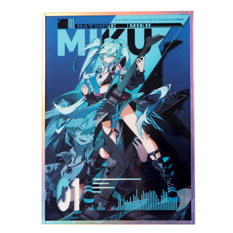 Moeyu: Hatsune Miku 831 Birthday Festival RAVE Series Acrylic Color Paper