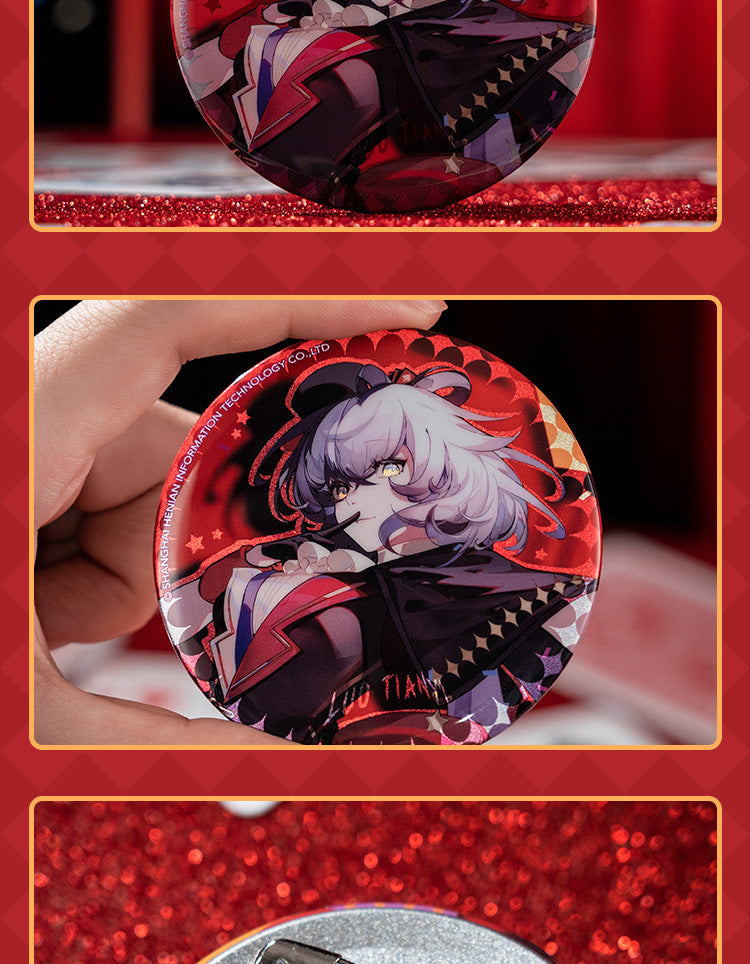 Moeyu Vsinger Luo Tianyi “As You See” Series Tinplate Badge