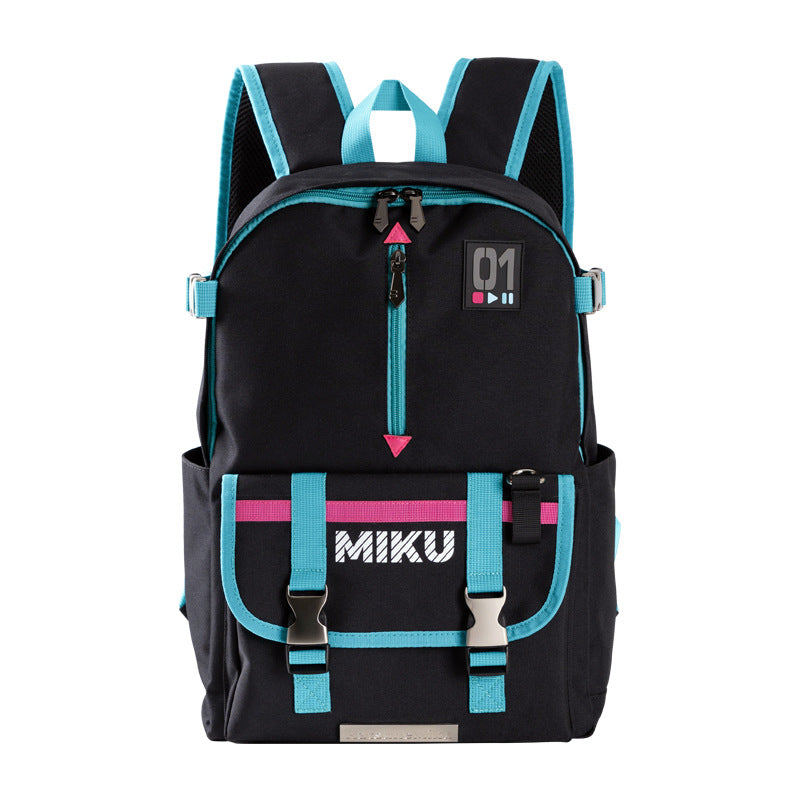 Moeyu Hatsune Miku Outdoor Style Oxford Backpack