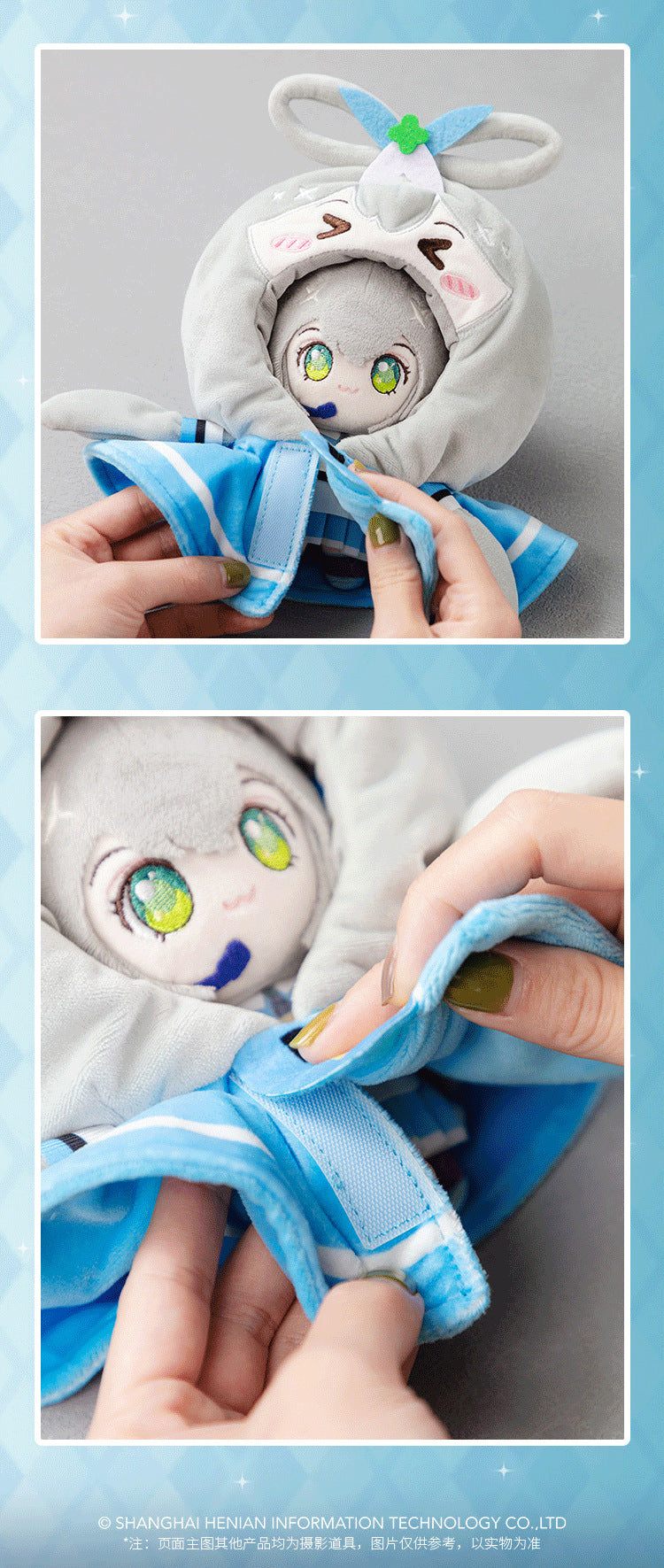 Moeyu Luo Tianyi Squinting Eyes Series Mini Shawl - Moeyu - Makochan - Belgium - Europe