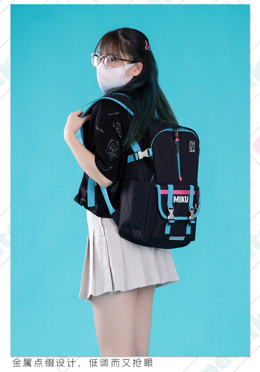 Moeyu Hatsune Miku Outdoor Style Oxford Backpack