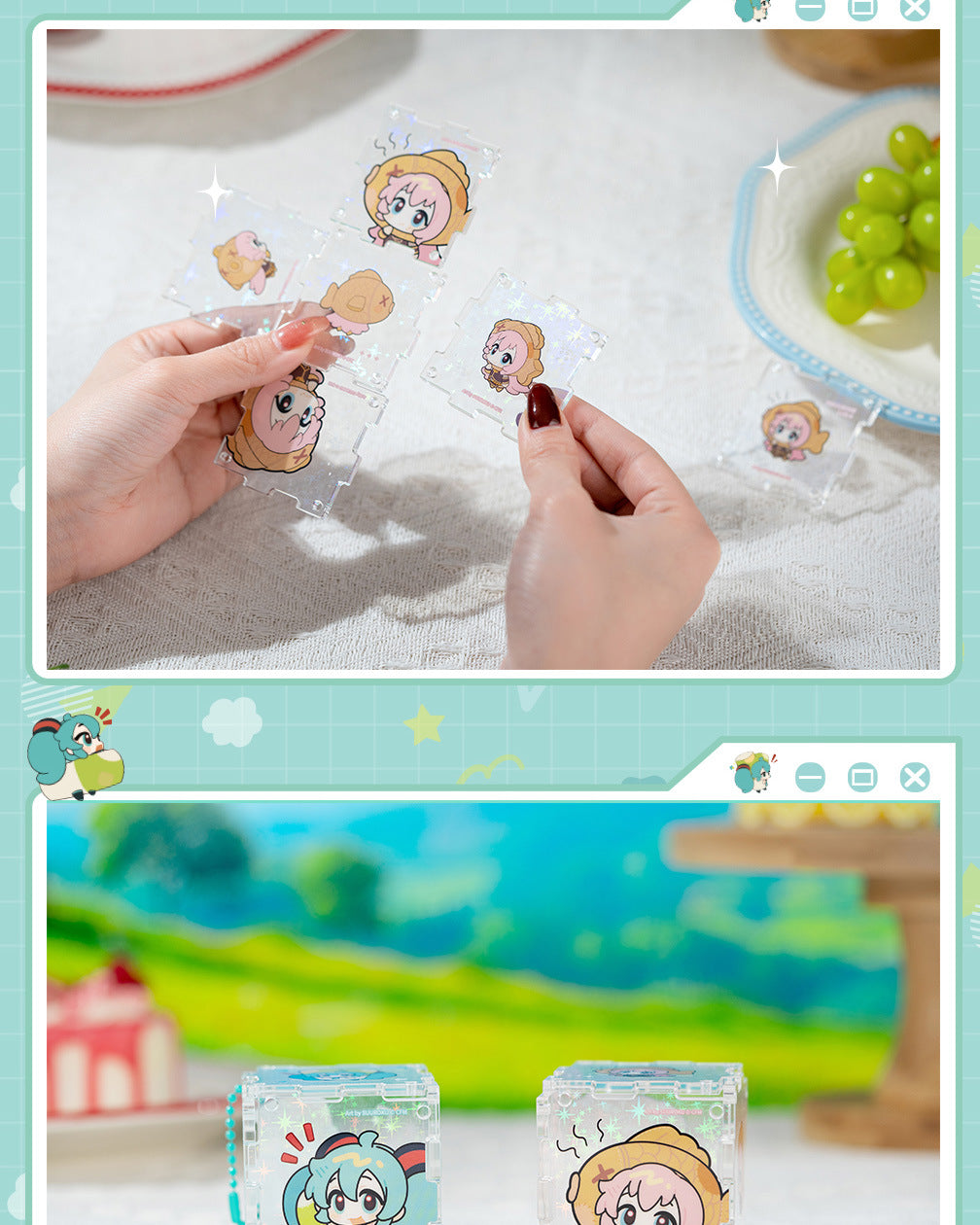 Moeyu: Hatsune Miku AMU series puzzle pendant Blindbox - Moeyu - Makochan - Belgium - Europe