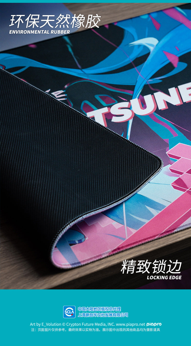 Moeyu: Hatsune Miku Gaming Heart Series Mouse Pad-Moeyu-Makochan.store
