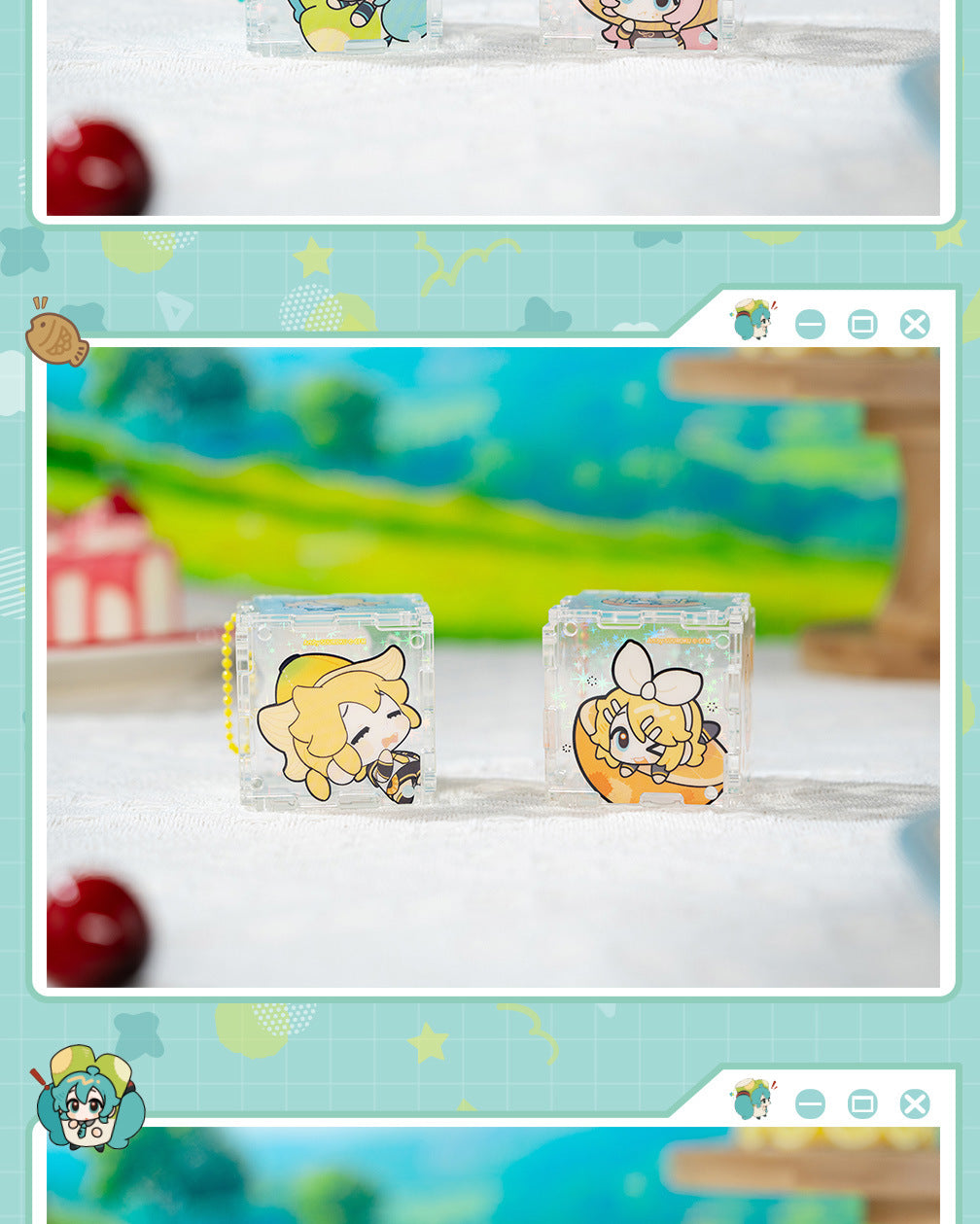 Moeyu: Hatsune Miku AMU series puzzle pendant Blindbox - Moeyu - Makochan - Belgium - Europe