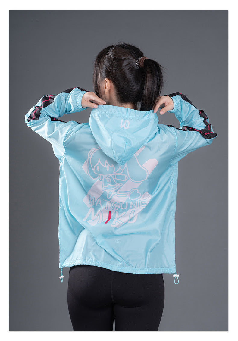 Moeyu Hatsune Miku Running Series Clothing