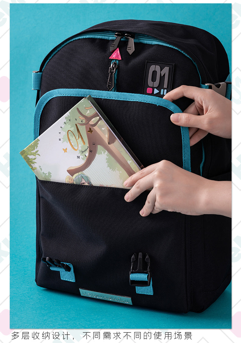 Moeyu Hatsune Miku Outdoor Style Oxford Backpack