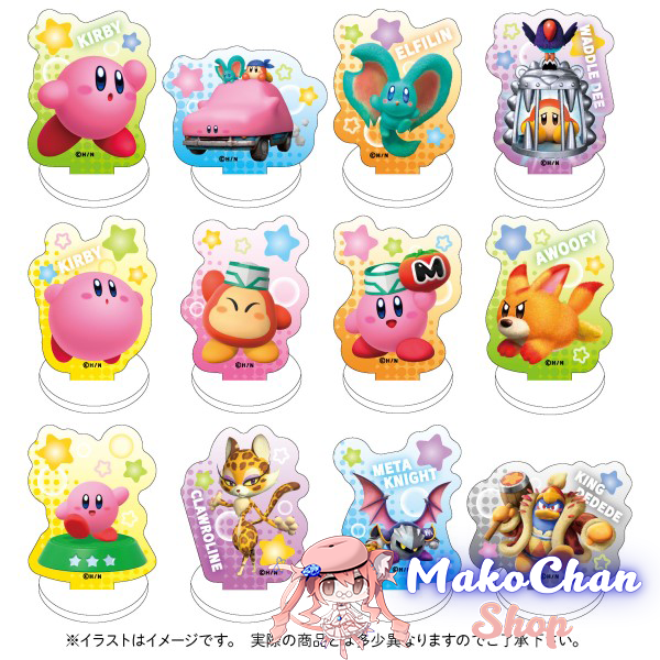 Kirby Clear Mini Acrylic Stand (pre-order)