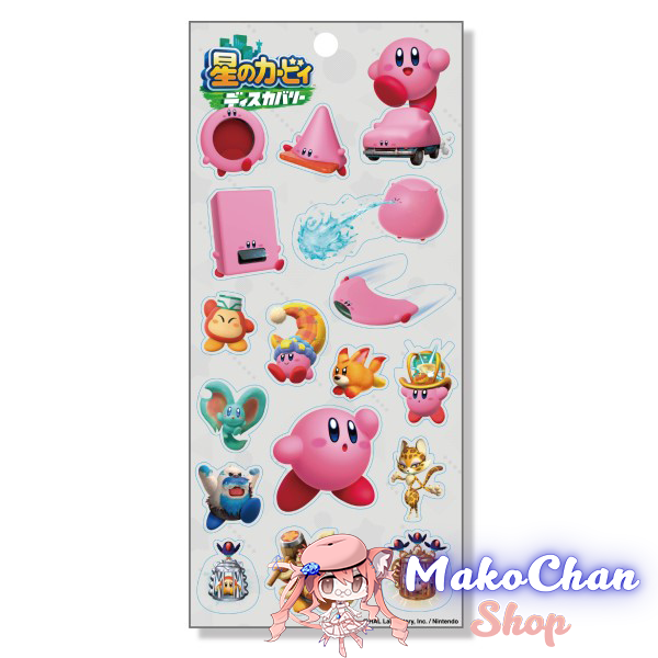 Kirby Clear Sticker - Ensky - Makochan - Belgium - Europe