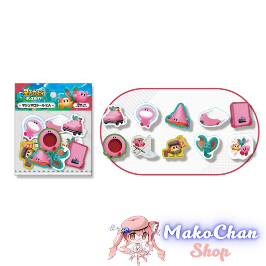Kirby Marshmallow Sticker - Ensky - Makochan - Belgium - Europe