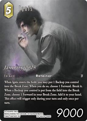 Square Enix TCG Final Fantasy TCG Jan 2025: [20-066R] Ignis - EN | Makochan