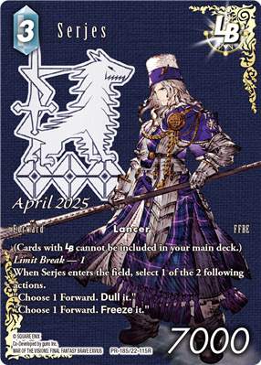 Square Enix TCG Final Fantasy TCG Apr 185 - EN (Serjes) | Makochan