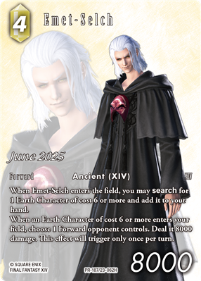 Square Enix TCG Final Fantasy TCG Jun 187 - DE (Emet-Selc | Makochan