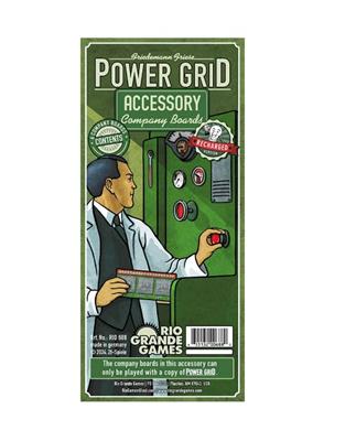 Rio Grande Games Power Grid Company Boards - EN | Makochan
