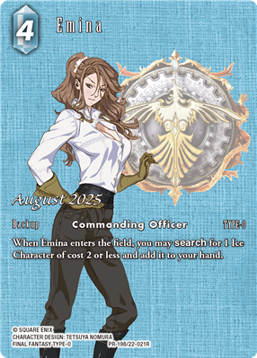 Square Enix TCG Final Fantasy TCG - August 2025: Emina - PR198 / 22-021R - EN | Makochan