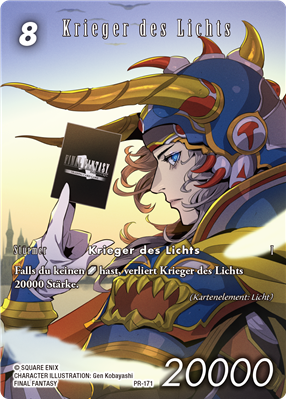 Square Enix TCG Final Fantasy TCG - October 2025 B: Warrior of Light - PR171 - DE | Makochan