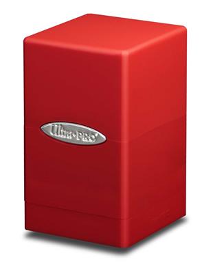 Ultra Pro UP - Deck Box - Satin Tower - Red | Makochan