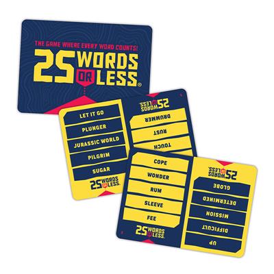 European Player Network 25 Words or Less The Game Where Every Word Counts - EN | Makochan