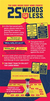 European Player Network 25 Words or Less The Game Where Every Word Counts - EN | Makochan
