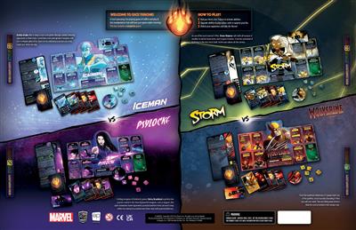 European Player Network Dice Throne Marvel X-Men Box 1 - EN | Makochan